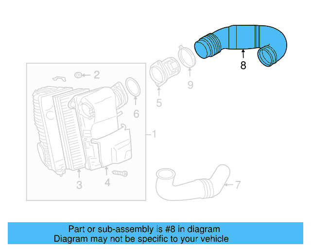 Air Pipe 7L6-128-609-A - View 7