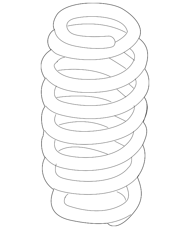 Coil Spring 3C0-511-115-AD - View 2