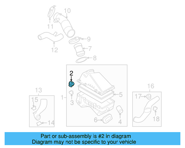 Grommet 1J0-129-669 - View 12