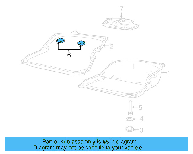 Transmission Oil Pan Magnet 09D-321-368 - View 10