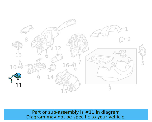 Ignition Switch 1K0-905-849 - View 27