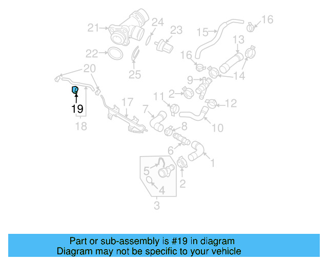 Breather Tube Bracket N-910-525-01 - View 3
