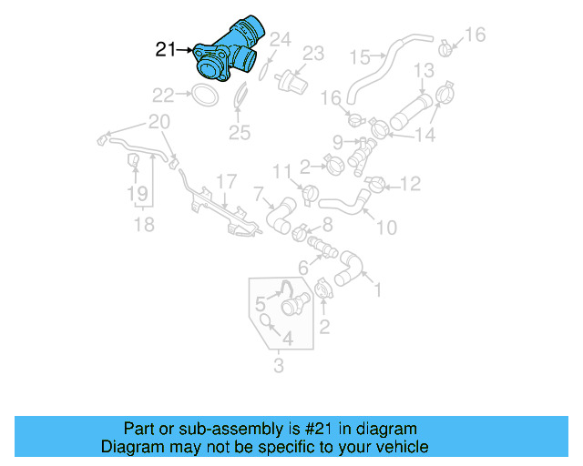 Upper Coupling 3C0-122-291 - View 14