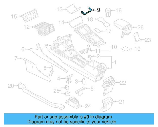 Upper Trim Panel 5G1-898-589-LX1