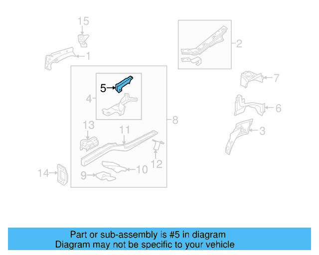 Engine Cradle Bracket 1K0-810-812 - View 19
