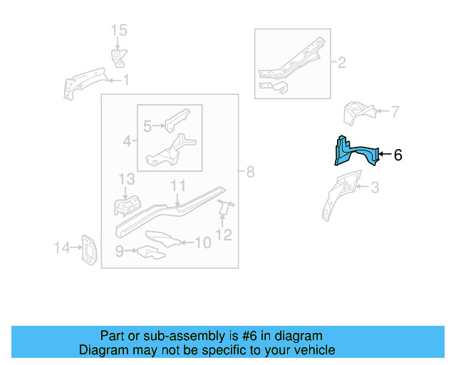 Filler Plate 1K0-805-088-A - View 14