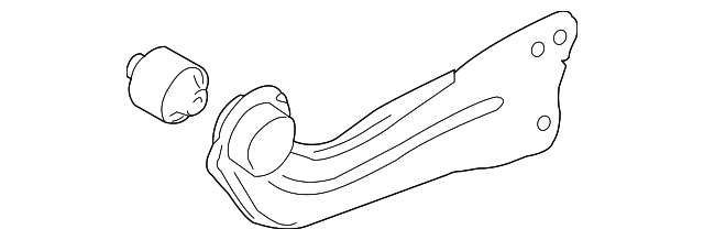 Trailing Arm 1K0-505-224-K - View 4