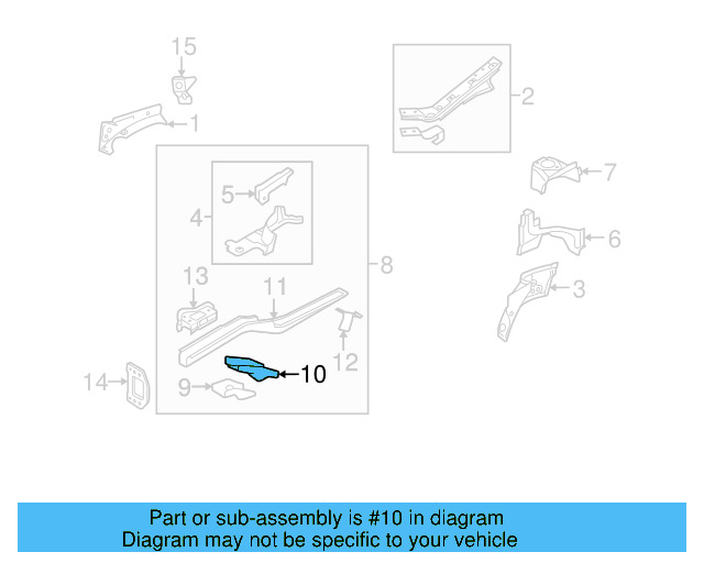 Front Retainer 1K0-803-128 - View 9