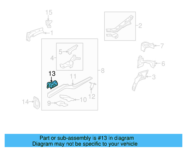 Engine Bracket 1K0-802-068-A - View 16