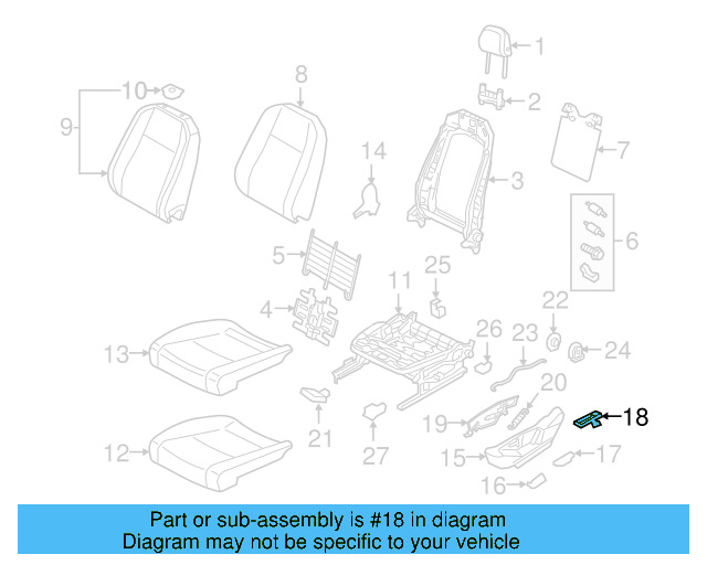 Side Cover Cap 3CN-881-637-82V - View 7