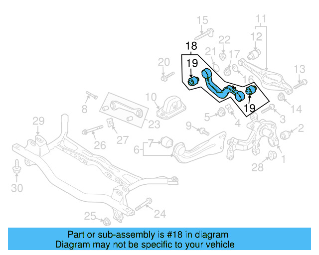 Upper Control Arm 1K0-505-323-N - View 18