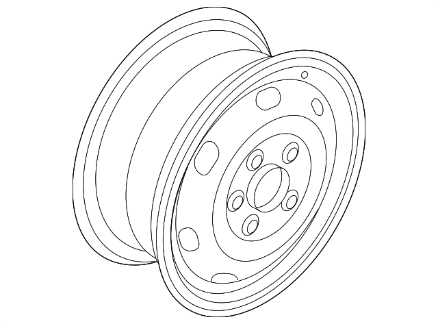 Spare Wheel 561-601-027-B-03C - View 22