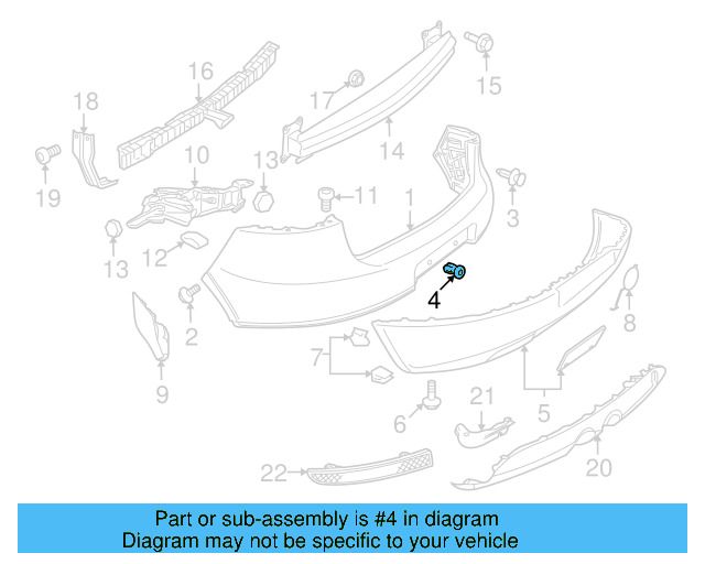 License Bracket Nut N-902-184-03 - View 25