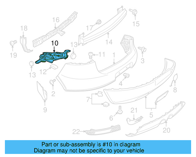 Guide Bracket 1K6-807-375 - View 6