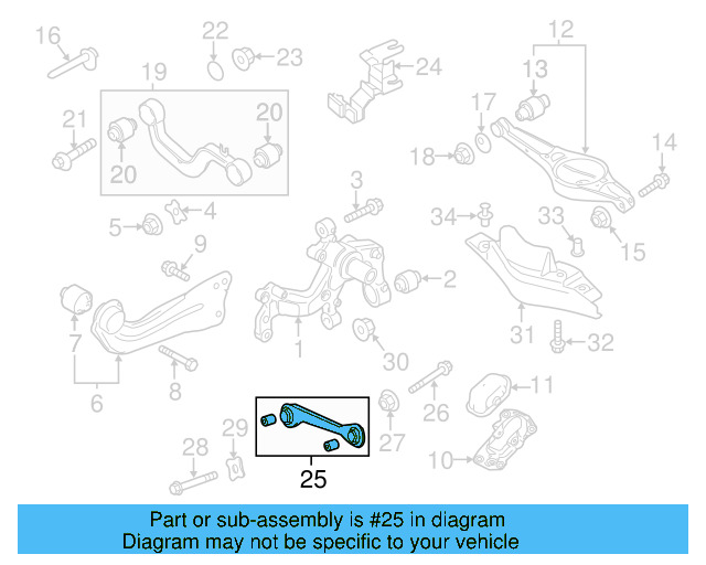 Lower Control Arm Lock Nut N-101-064-02 - View 125