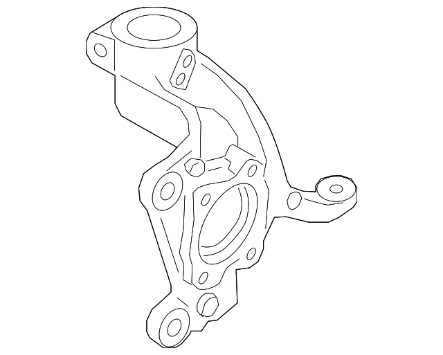 Steering Knuckle 3QF-407-255-E