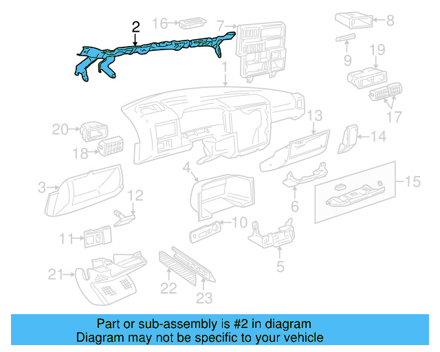 Reinforcement 7D1-857-010-AA - View 2