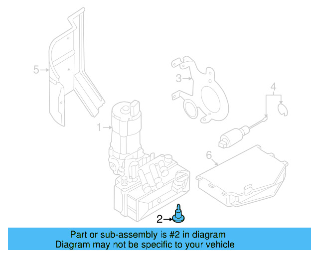 Installation Kit 1H0-698-311-A - View 2