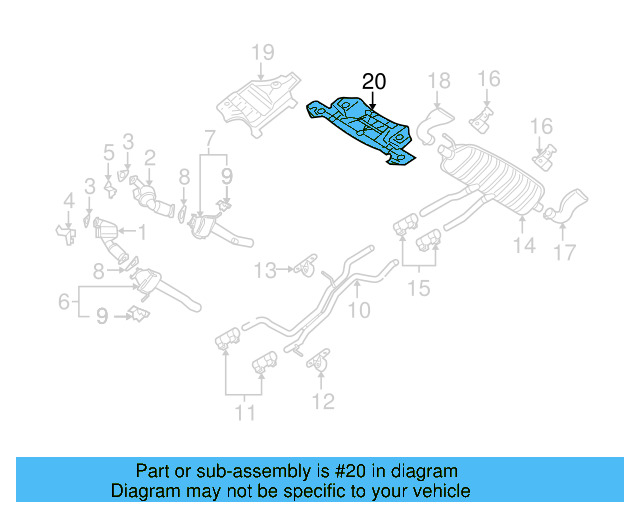 Heat Shield 7L6-825-705 - View 9