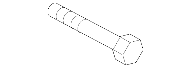 Trailing Arm Mount Bolt N-101-708-04 - View 2