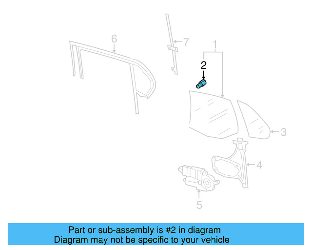 Movable Glass Pin 6N0-839-511 - View 46