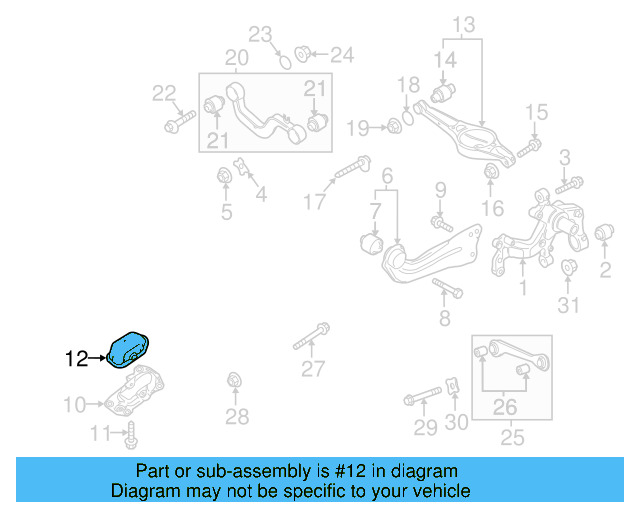 Lower Control Arm Lock Nut N-101-064-02 - View 207