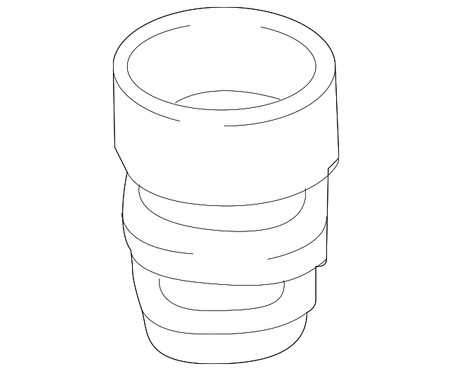 Suspension Strut Bumper 1K0-412-303-H - View 5