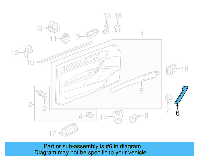 Handle Cover 5G0-868-040-A-ZE4 - View 15