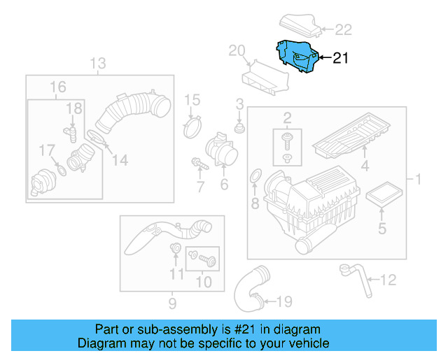 Inlet Connector 1K0-805-962-E-9B9 - View 33