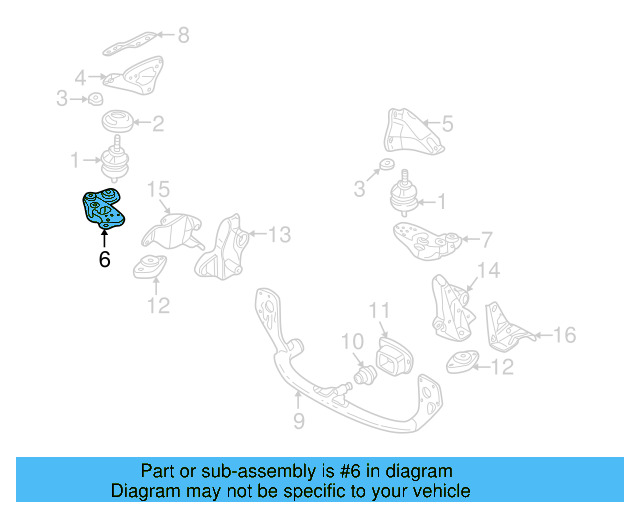 Mount Bracket 8E0-199-352-N - View 36