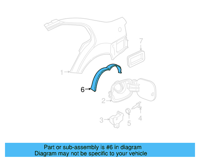 Wheelhouse Liner 1JM-810-972 - View 12
