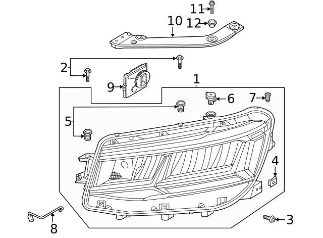 Tie Down Hook Bolt N-909-699-01