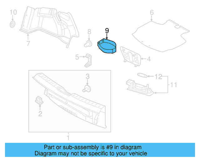 Retaining Strip 6R6-860-265 - View 8