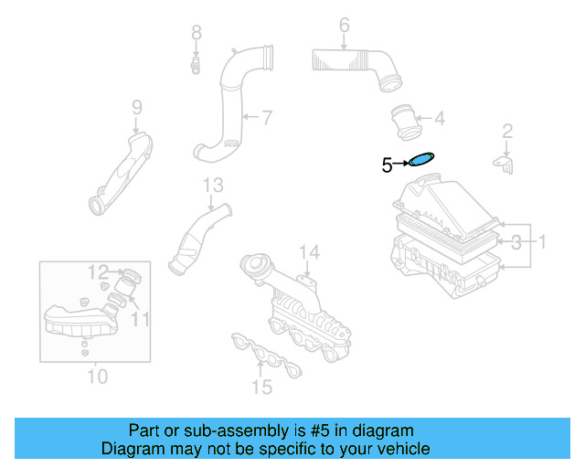 Air Mass Sensor Gasket WHT-006-727 - View 12