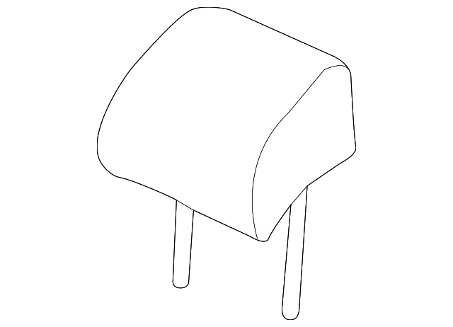Headrest, Outer 561-885-901-Q-BO5 - View 2