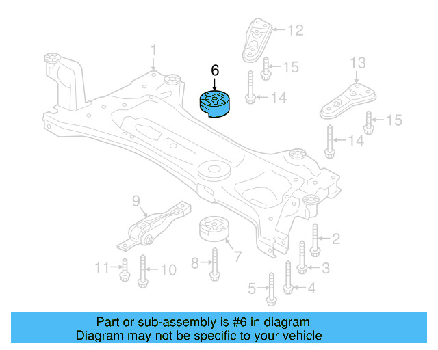 Motor Mount Mount Bolt N-105-524-04 - View 68