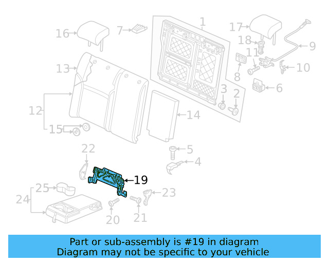 Bracket 5C6-885-585-B - View 12