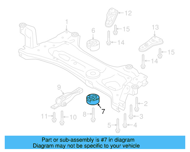 Bushing Kit 3QF-199-867-A - View 6