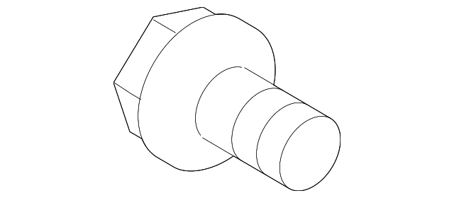 Lower Control Arm Mount Bolt N-106-286-01 - View 2