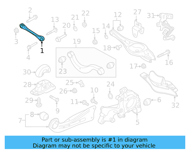 Lateral Arm 3QF-501-529-A - View 3