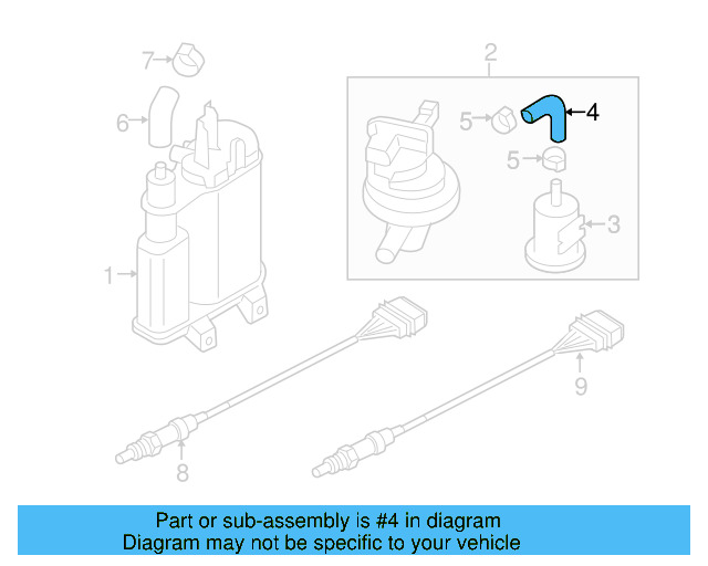 Breather Tube 3C0-201-336 - View 15