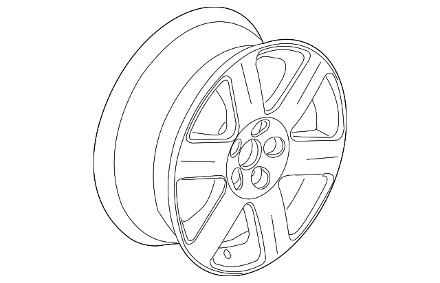 Wheel, Alloy 1C0-601-025-AF-8Z8 - View 11