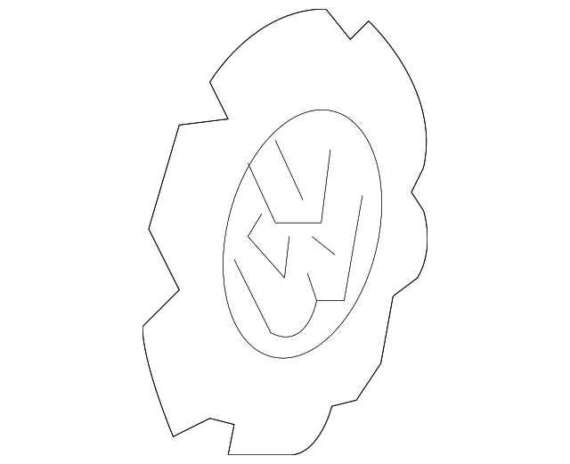 Center Cap 1C0-601-149-R-8Z8 - View 13