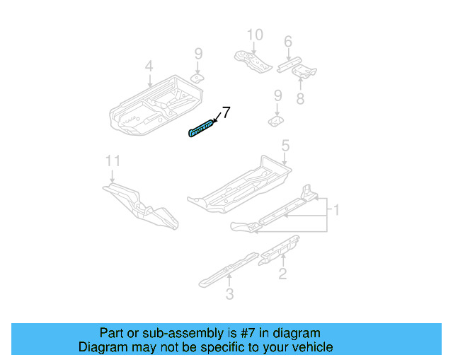 Seat Track 1J0-803-252 - View 31