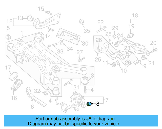 Suspension Cross 1K0-505-145-K - View 10