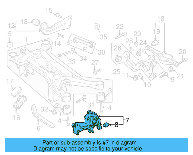 Suspension Cross 1K0-505-145-K - View 4
