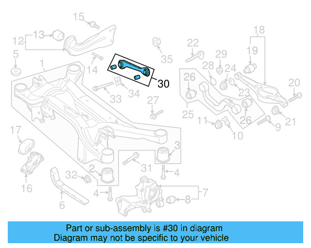 Tie Rod Assembly Mount Bolt N-910-674-01 - View 4