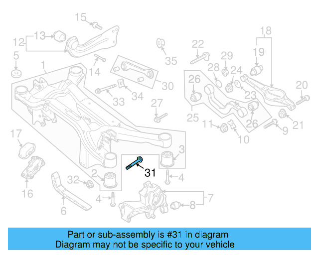 Lower Control Arm Lock Nut N-101-064-02 - View 95