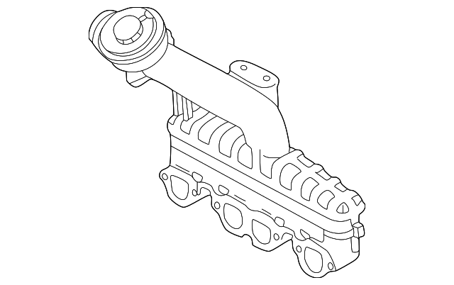 Intake Manifold 038-129-713-J - View 6