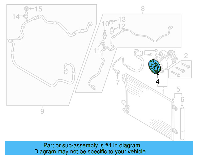 Clutch & Pulley 1K0-820-812-B - View 13